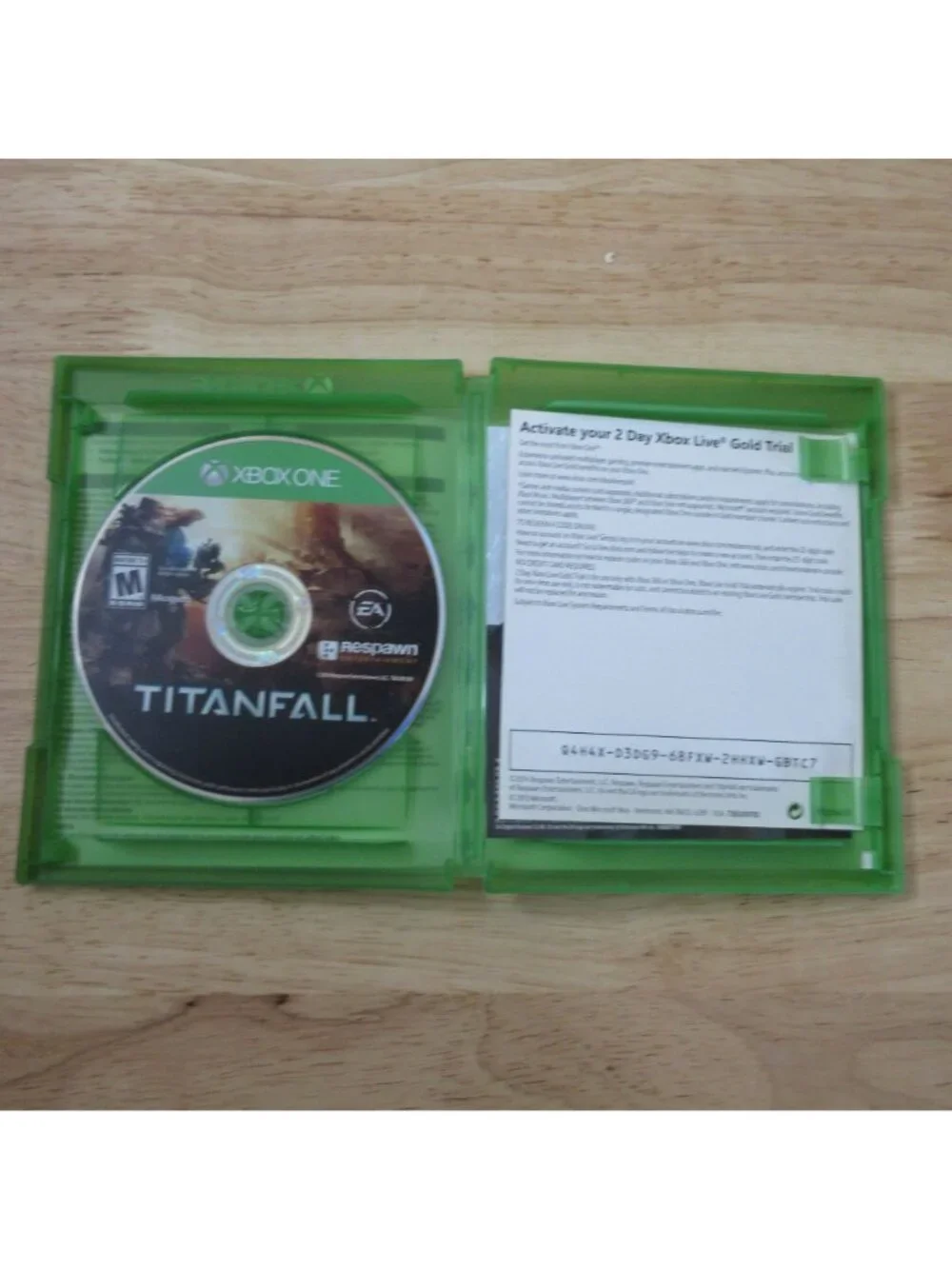 Titanfall & Titanfall 2 Bundle (Microsoft Xbox One, 2016) No Manual